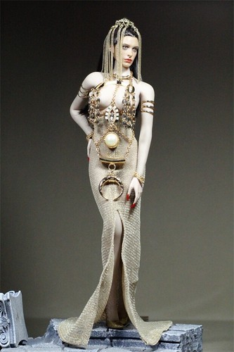 Set di abiti fatti a mano 1/6 regina d'Egitto adatto 12"" corpo figura TBLeague - Foto 8 di 9