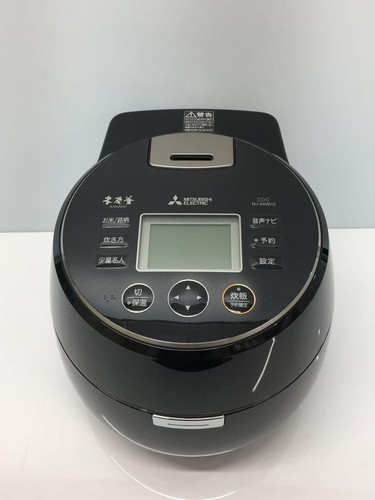 MITSUBISHI ELECTRIC IH Rice Cooker 5.5cups KAMADO NJ-AWB10-B AC100V Good USED - Picture 5 of 7