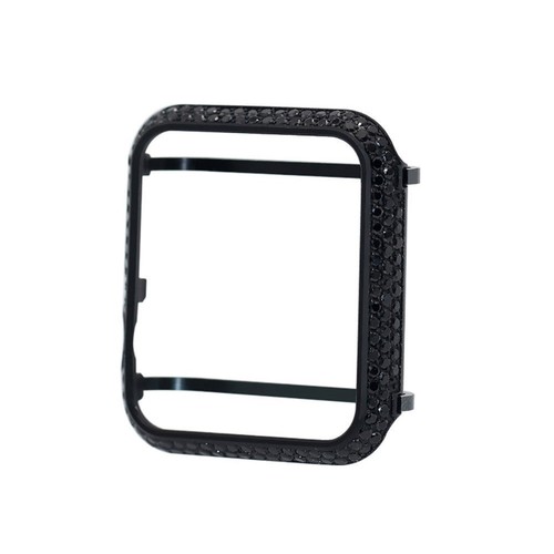 Funda protectora de metal con bisel de cristal diamante para Apple Watch iWatch Series 3 2 1 42MM - Imagen 2 de 27