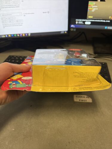 Playmates The Simpsons PROFESSOR FRINK Figure World of Springfield Series 6 NEW - Picture 2 of 4