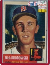1953 Topps BB Mantle-Mays-Matthews-Campanella-Podres-Newhouser-104 Available