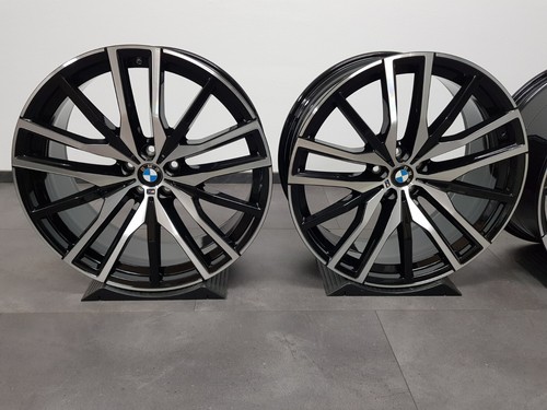 4x BMW 22 Zoll Felgen X5 G05 X6 G06 M742 Alufelgen original! 8090013 8090014 NEU - Bild 3 von 5