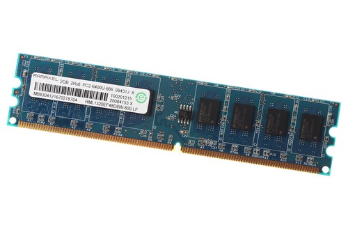 Ramaxel 2GB 2RX8 PC2-6400 DDR2-800Mh​z Non-ECC Low Density Desktop RAM Memory 2g - Picture 4 of 6