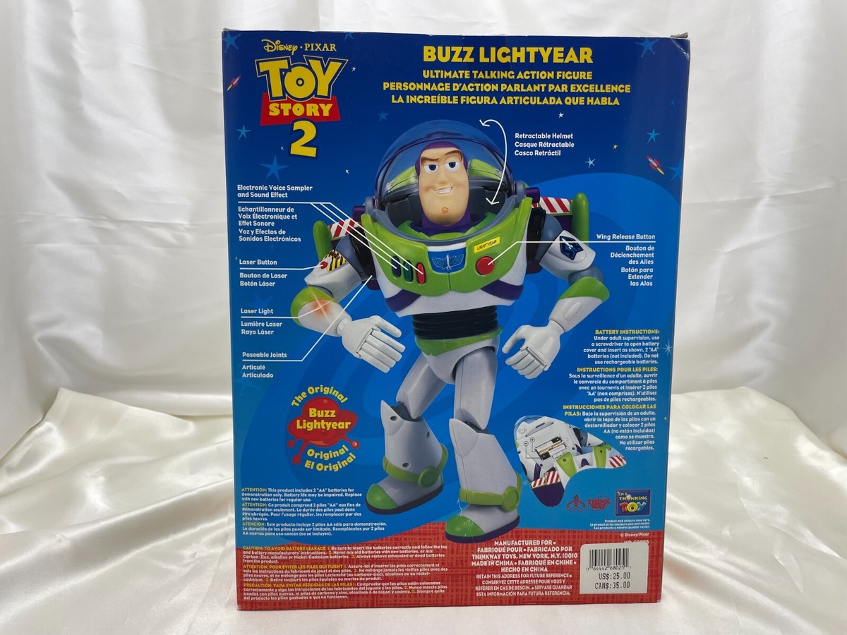 Disney - Pixar Toy Story 2 Buzz Lightyear ULTIMATE TALKING Disney - Pixar Toy Story 2 Buzz Lightyear ULTIMATE TALKING