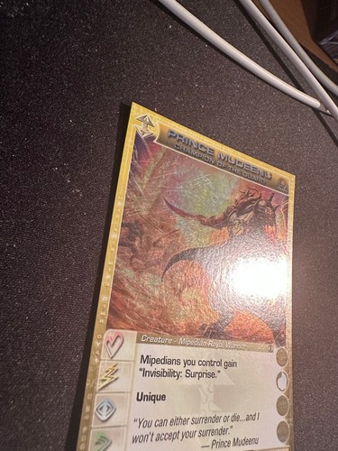 Prince Mudeenu Champion of the Guard - Promo - Chaotic Card - One Side Card - Foto 6 di 7
