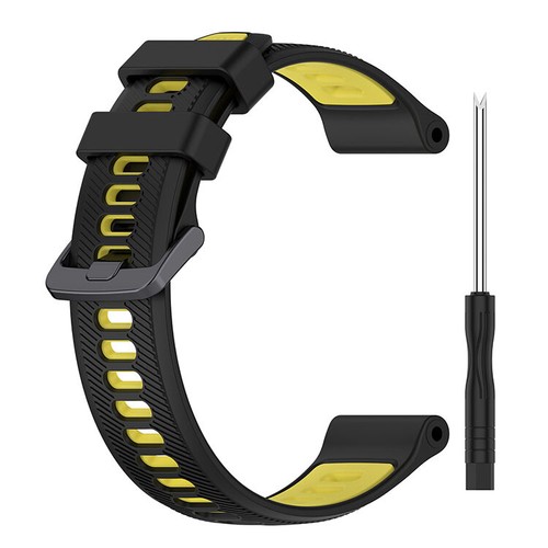 22 mm Silikon Uhrenarmband Uhrenband für Garmin Forerunner 965/955/945/Instinkt - Bild 7 von 24