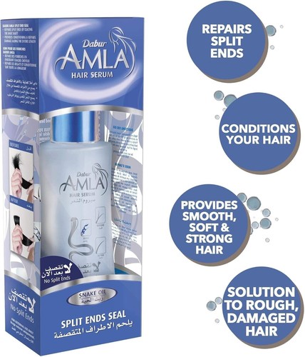 Dabur Amla Serum bindet Spliss, Amla Vita Seal System, Amla-Extrakte, 50 ml - Bild 3 von 6