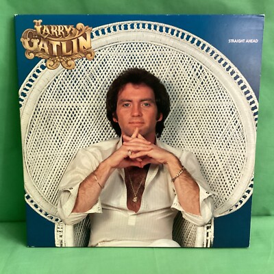 LARRY GATLIN, Straight Ahead, 1979, Vinyl 33 rpm record, Columbia 36250