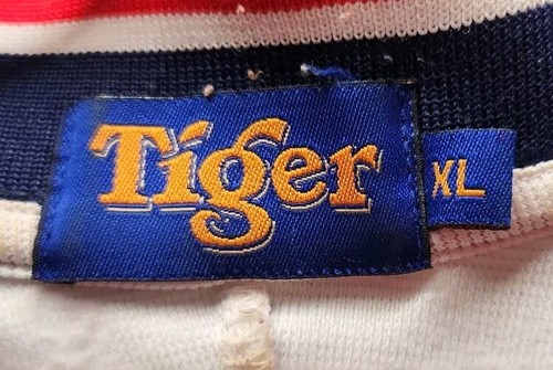 Camiseta De Colección Tiger XL Singapur Rojo Blanco Fútbol Campeonato AFF B* - Imagen 3 de 7