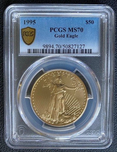 1995 $50 Gold American Eagle 1 oz PCGS MS 70 (127) - Picture 2 of 7