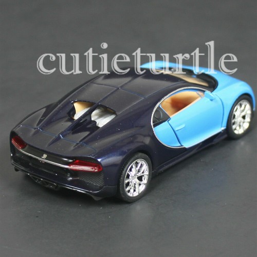 4.5" Welly Bugatti Chiron Diecast Model Display Toy Car 43738D  - Picture 12 of 13