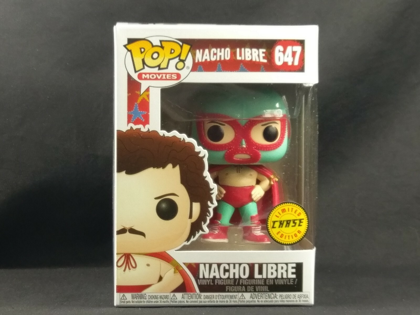 Chase Nacho Libre Funko Pop Vinyl Figure 647 Masked Chase Nacho Libre Funko Pop Vinyl Figure 647 Masked