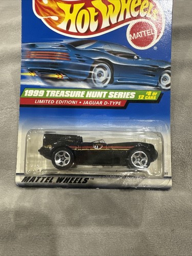 Hot Wheels Jaguar D-Type Treasure Hunt 1/64 Die Cast Car 8/12 #936 1999 - Bild 2 von 3