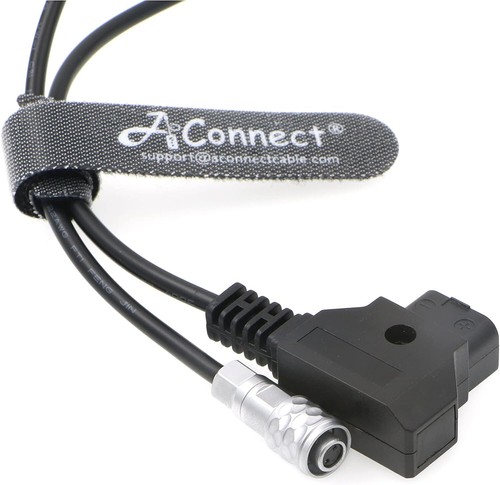 BMPCC-Weipu 2Pin-Blackmagic-Cable 2 Pin Female to D Tap Power Coiled Cord for Bl - Picture 12 of 15