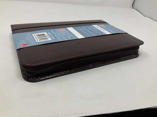 Day-Timer Wire-Bound Leather Organizer System Agenda Burgundy #D68517 - Picture 4 of 24