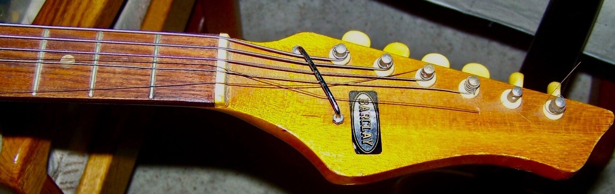 Vintage Teisco Kingston Barclay Single Pickup Electric