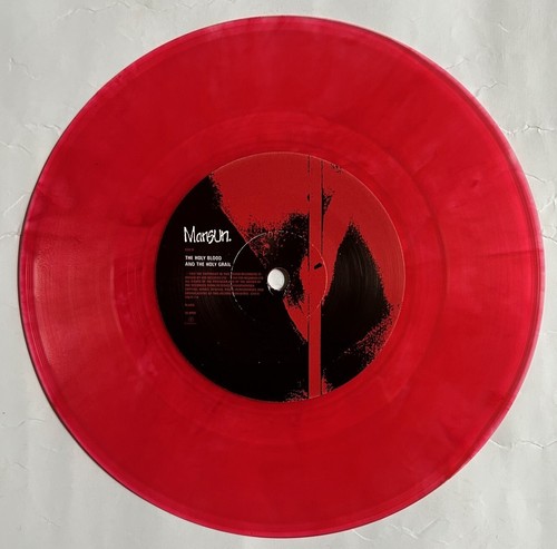 MANSUN. SHE MAKES MY NOSE BLEED. FULLY HAND SIGNED. 7" RED VINYL. R 6458. 1997 - Picture 8 of 12
