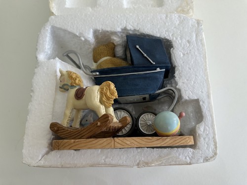 CHERISHED TEDDIES “THE FUN IS JUST BEGINNING” BOX CERT MUSICAL BRAHMS LULLABY - Picture 7 of 7