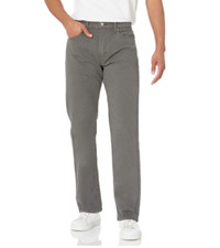 Levi's Men's 505 Regular Fit Jeans Stretch, Grey, W31 X L30 (8100)