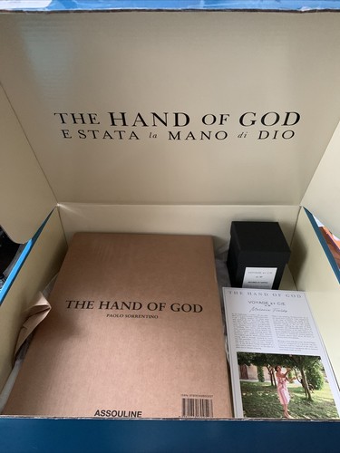 THE HAND OF GOD art book, candle FYC Best International Feature Assouline - Picture 1 of 5