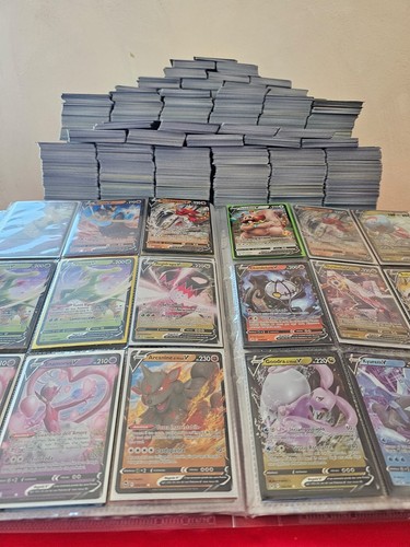 Lotto Pokemon 500 Carte in ITALIANO 100% Tutte Diverse +V/EX/Vmax/Vastro/Fullart - Picture 2 of 2