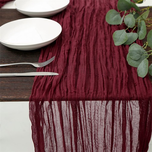 Kitchen Mesh Tulle Table Runner Flag Tablecloth Frill Banquet Party Tablecloth - Picture 7 of 20