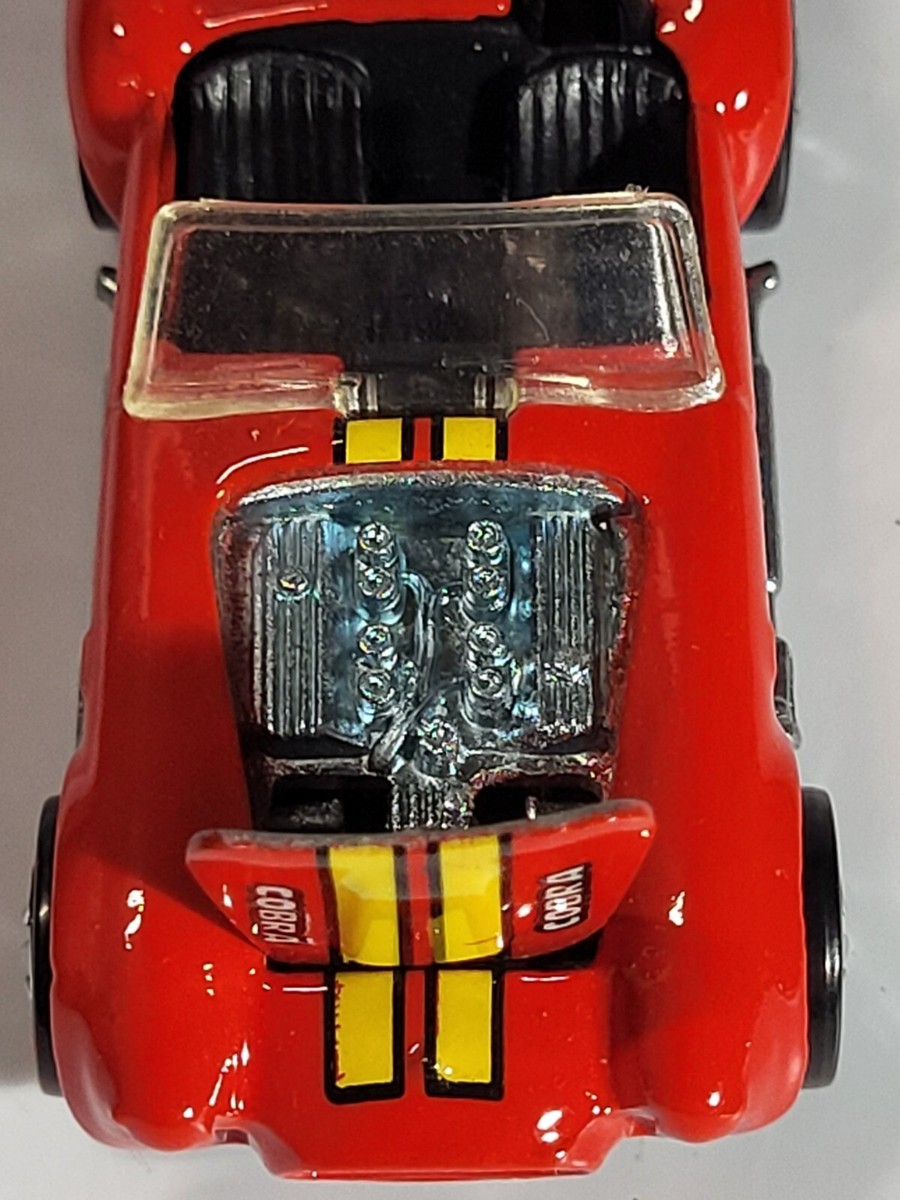 1982 Hot Wheels, Ford A/C Cobra, Shelby 427, Red, BW, Minty