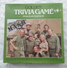COMPLETE GOLDEN TRIVIA GAME MASH EDITION 1984 WESTERN PUBLISHING CO. COLLECTABLE