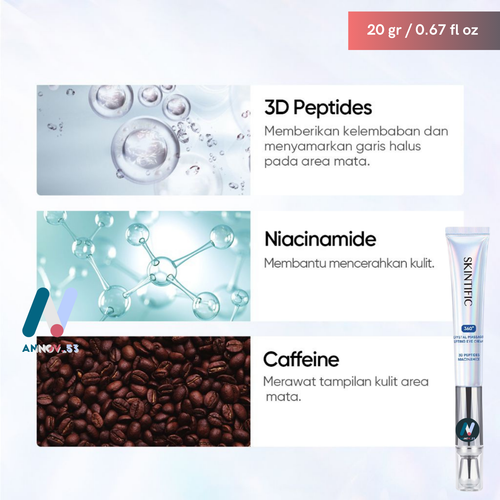 SKINTIFIC 360 Crystal Massagegerät Lifting Augencreme Kollagen Anti-Aging Falten 20g - Bild 14 von 23