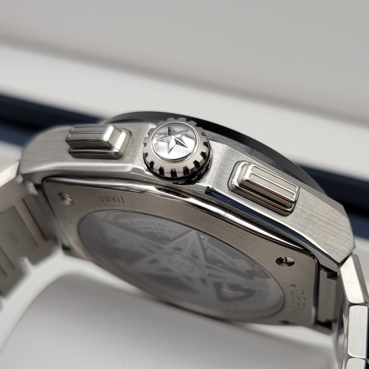 Zenith Defy El Primero 21 Rare Panda Dial Titanium With Zenith Defy El Primero 21 Rare Panda Dial Titanium With