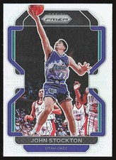 2021-22 Panini Prizm #267 John Stockton Silver