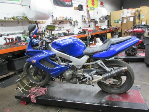 2003 01-05 Honda VTR1000F Superhawk Starter Starting Motor Gear Solenoid Relay - Picture 11 of 11