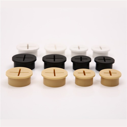 10x Desk Cord Grommet Flexible Silicone Cable Hole Cover Round Gasket Accessory - 第 10/20 張圖片