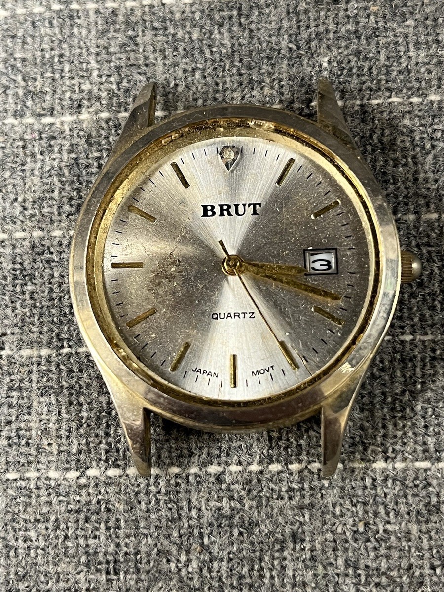 Brut quartz watch deals