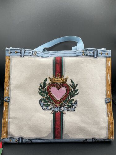 Brighton Purse tote bag In Love We Trust Tom Clancy Canvas Jewelry Box Pouches - Picture 6 of 18