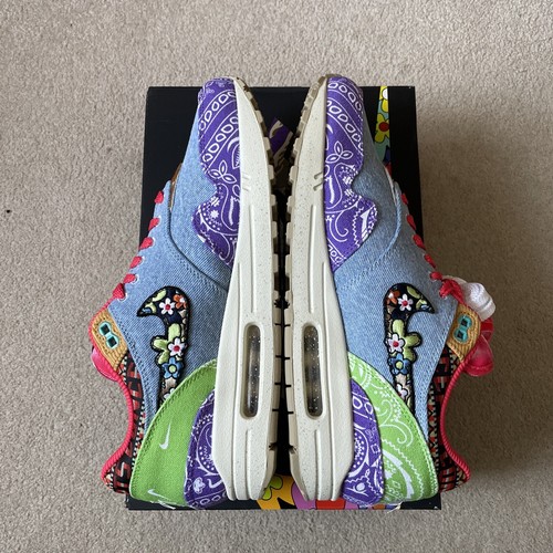 Nike Air Max 1 x Concepts "Far Out" taglia 10M/11.5W nuove scatola regolare - Foto 5 di 6