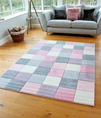 New Tartan Design Small Extra Large Carved Quality Thick Floor Long Runner Rugs - Picture 18 of 21