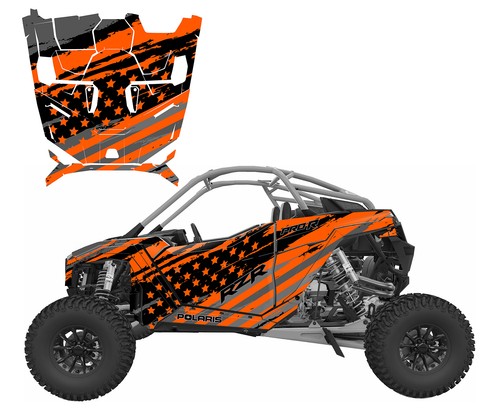2025-2026 Polaris RZR Pro XP Pro R Pro XP kit de calcomanías gráficas diseño #9056 - Imagen 8 de 16
