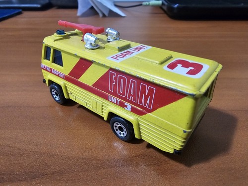 Matchbox Command Center. Yellow, Foam Unit Theme. 1980. Loose. - Bild 3 von 10