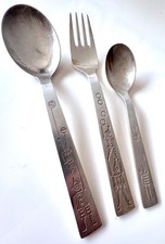 WMF Kinderbesteck Harlekin Design Sigrid Kupetz  Silber 90 ohne Messer