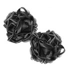 3pcs Bath Sponge Swirl Mesh Shower Pouf Body Scrubber Bath Spa Puff Shower Ball