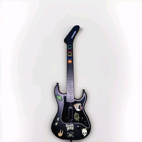 PS2 Guitar Hero Kramer Striker Wireless Controller 95119 (No Dongle) - Picture 3 of 18