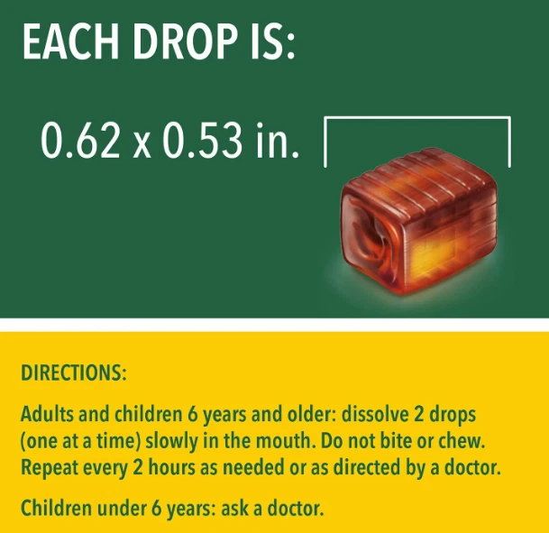Ricola 984450 LemonMint Cough Treatment Drops - 105 Count Foto 3 de 4