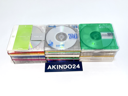 USED MiniDisc No case Lot 5/10/20/30pcs - Recorded - Random Brands & Lengths - Picture 21 of 23