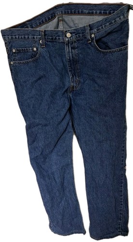 Levi's 752 Men Blue Straight Regular Stretch Jeans W40 L34