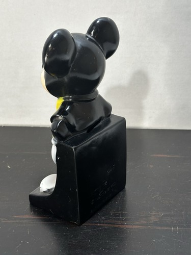 Vintage Mickey Mouse Coin Piggy Bank, Play Pal Plastic, Walt Disney 1970’s 7" - Picture 2 of 11