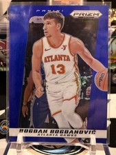 2024-25 Prizm Deca Bogdan Bogdanovic Blue Prizm /149 #185 Atlanta Hawks MJR 12J