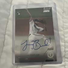 2022 Topps Stadium Club Auto SCBA-JBA Joe Barlow (RC) Texas Rangers