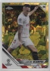 2021 Topps Chrome Sapphire UEFA Champions League Soccer Yellow Lucas Ocampos #193
