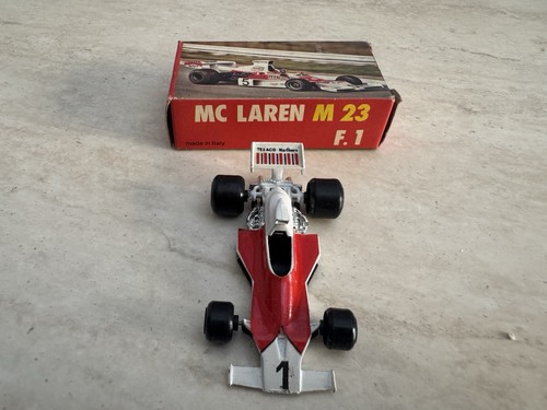 Auto F1 Polistil RJ1 McLaren M23 del 1976 scala 1:55 nuova in box da collezione - Foto 1 di 8